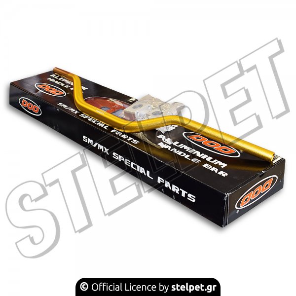 Τιμόνι αλουμινίου enduro universal 286mm χρυσό DOD